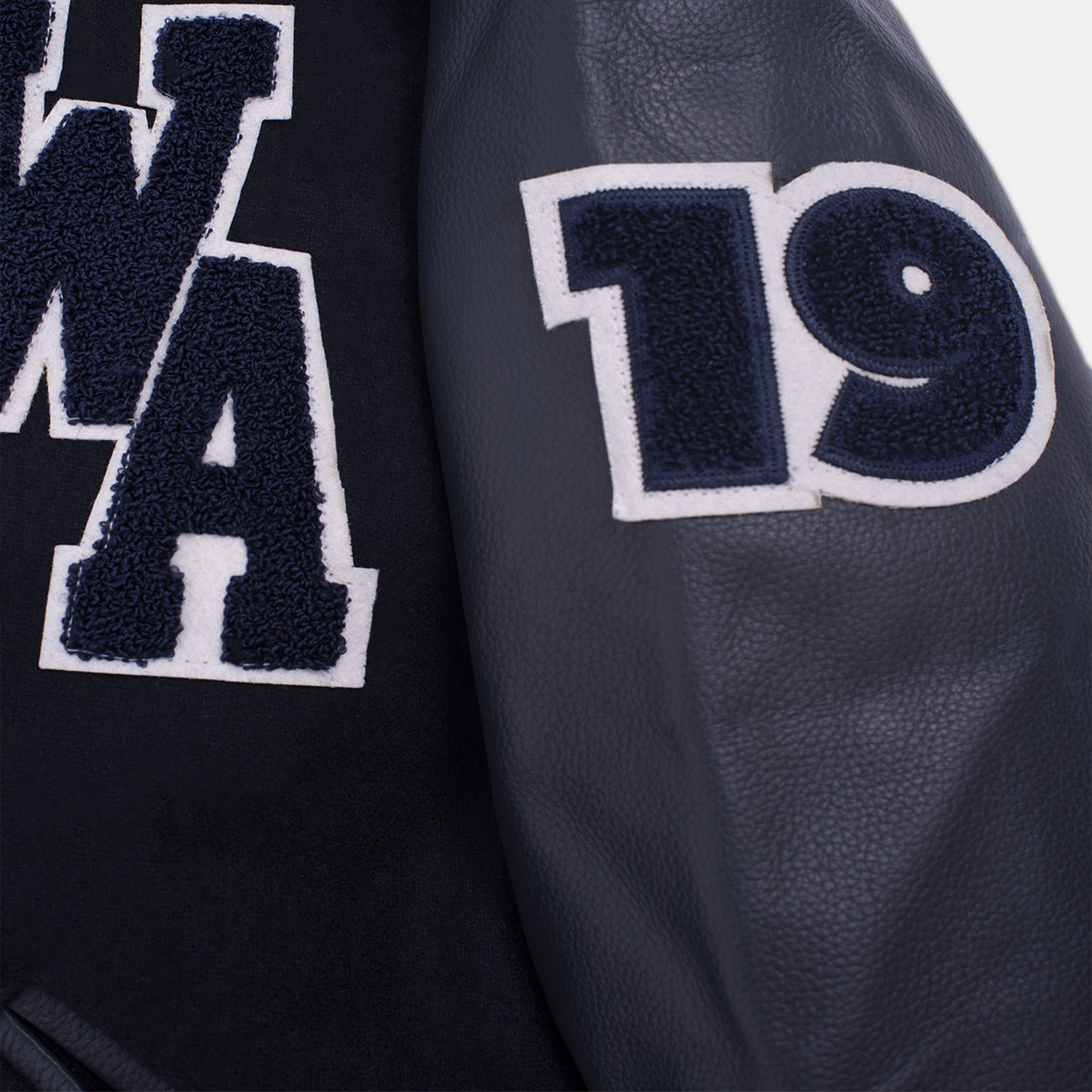 New Century Embroidered Varsity Jacket