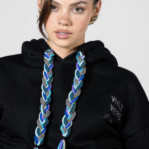 Dark Braid On Braid Hoodie